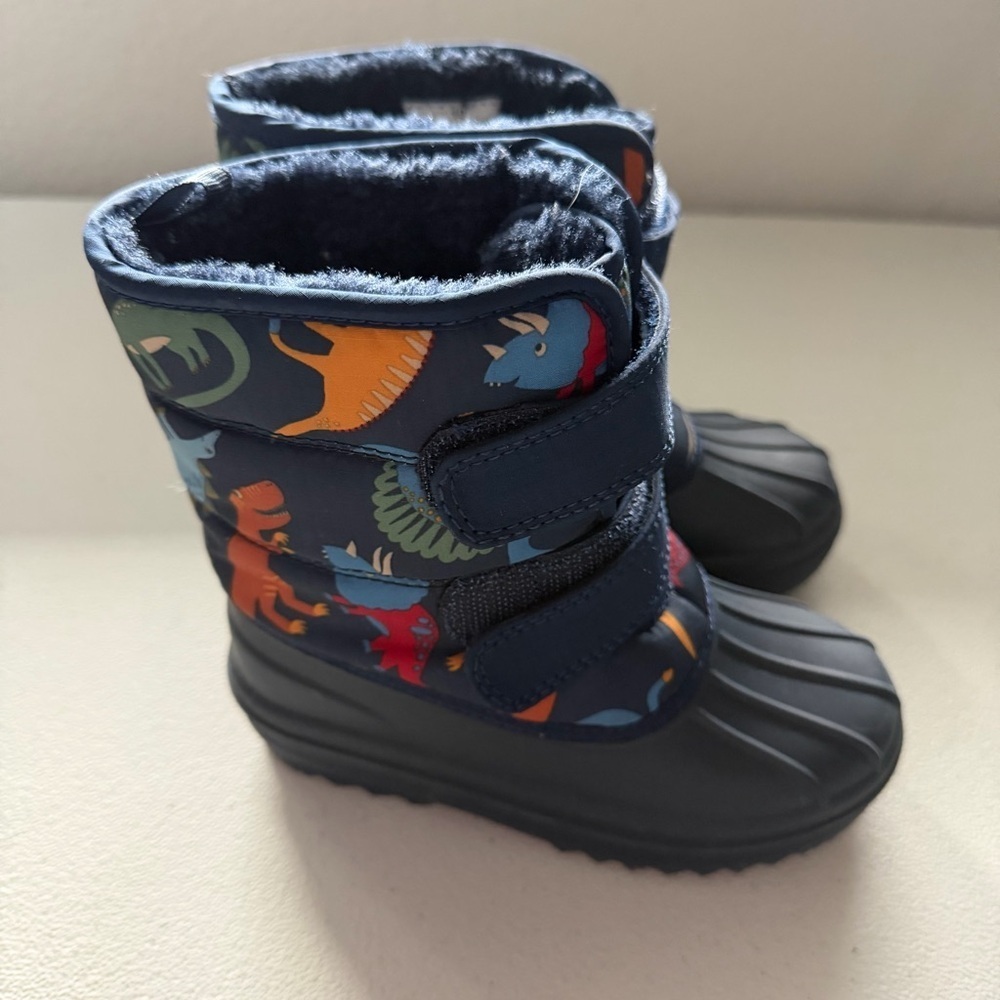 The Children place dinosaurs winter boots